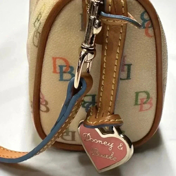 Dooney & Bourke Y2K Rainbow Zipper Mini Barrel Bag - Picture 7 of 15